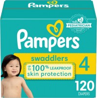 Photos - Nappies Pampers Swaddlers 4 / 120 pcs 