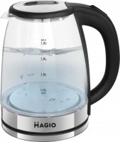 Photos - Electric Kettle Magio MG-495 1500 W 1.8 L  stainless steel