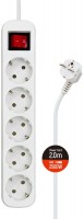 Photos - Surge Protector / Extension Lead ColorWay CW-PSEA52W 