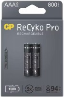 Photos - Battery GP Recyko Pro  2xAAA 800 mAh