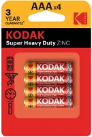 Battery Kodak Super Heavy Duty 4xAAA 