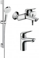 Photos - Bath Tap Set Hansgrohe Novus 71041111 