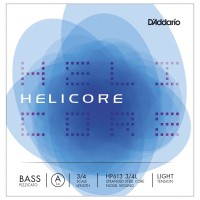 Photos - Strings DAddario Helicore Pizzicato Double Bass Single A 3/4 Light 
