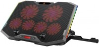 Laptop Cooler Conceptronic THYIA01B ERGO 6-Fan Gaming Laptop Cooling Pad with Mobile Holder, RGB 