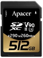 Photos - Memory Card Apacer SDXC UHS-II U3 V90 Class 10 512 GB