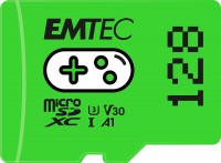 Memory Card Emtec microSD UHS-I U3 V30 A1/A2 Gaming 128 GB