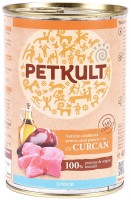 Photos - Dog Food PETKULT Canned Grain Free Junior with Chicken 800 g 12