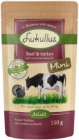 Photos - Dog Food Lukullus Adult Mini Beef/Turkey Pouch 12