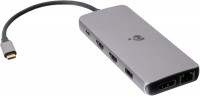 Photos - Card Reader / USB Hub IOGEAR USB-C Triple HD Compact Dock w/ PD 3.0 