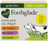 Photos - Dog Food Forthglade Natural Wet Food 1+ Turkey/Lamb/Duck 12 pcs 12