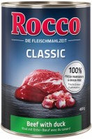 Dog Food Rocco Classic Canned Beef/Duck 24