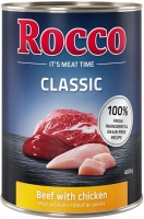 Dog Food Rocco Classic Canned Beef/Chicken 24