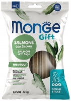 Photos - Dog Food Monge Gift Adult Mini Salmon with Sage 120 g 7