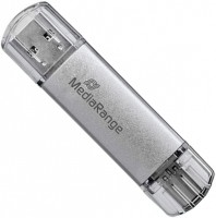 USB Flash Drive MediaRange USB 3.0 Combo Flash Drive, with USB Type-C 64 GB
