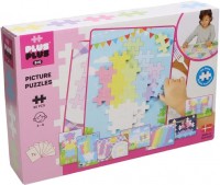 Construction Toy Plus-Plus Big Picture Puzzle Pastel (60 pieces) 3281 