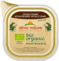 Photos - Dog Food Almo Nature Bio Organic Maintenance Veal/Vegetables 1