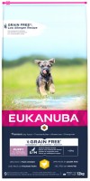 Dog Food Eukanuba Grain Free Puppy Small Medium Breed Chicken 12 kg 