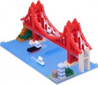 Construction Toy Nanoblock Golden Gate Bridge NBH_116 