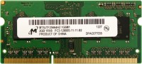 RAM Micron DDR3 SO-DIMM 1x2Gb MT8JTF25664HZ-1G6