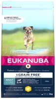 Dog Food Eukanuba Grain Free Adult Small/Medium Chicken 3 kg