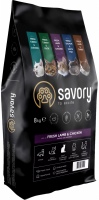 Photos - Cat Food Savory Adult Cat Steril Fresh Lamb/Chicken  8 kg