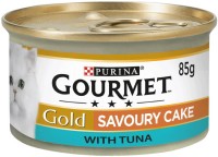 Photos - Cat Food Gourmet Gold Savoury Cake Tuna 12 pcs 