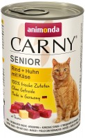 Photos - Cat Food Animonda Senior Carny Beef/Chicken/Cheese 400 g 