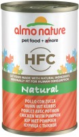 Photos - Cat Food Almo Nature HFC Natural Chicken/Pumpkin  140 g 12 pcs