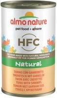 Photos - Cat Food Almo Nature HFC Natural Tuna/Shrimps  140 g 24 pcs