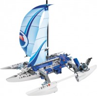 Photos - Construction Toy Clementoni Trimaran and Jet Ski 50063 