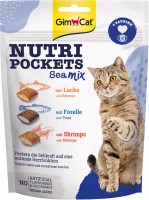 Photos - Cat Food GimCat Nutri Pockets Sea Mix 