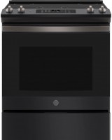 Photos - Cooker General Electric JS645FLDS black