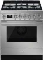 Photos - Cooker Smeg Portofino CPF30UGGX stainless steel