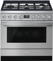 Photos - Cooker Smeg Portofino CPF36UGMX stainless steel