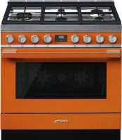 Photos - Cooker Smeg Portofino CPF36UGMOR orange