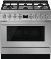 Photos - Cooker Smeg Portofino CPF36UGGX stainless steel