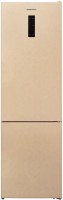 Photos - Fridge Daewoo FKM-360FJR0UA beige