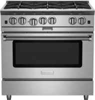 Photos - Cooker BlueStar 36 Platinum BSP366B stainless steel