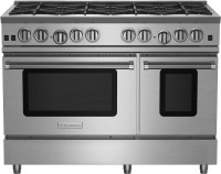 Photos - Cooker BlueStar 48 RNB RNB488BV2 stainless steel