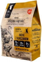 Photos - Cat Food Wiejska Zagroda Kitten Chicken with Turkey 5 kg 