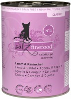 Photos - Cat Food Catz Finefood Classic Canned Lamb/Rabbit  400 g 12 pcs