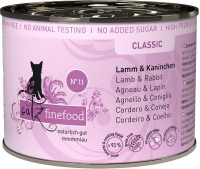 Photos - Cat Food Catz Finefood Classic Canned Lamb/Rabbit  200 g