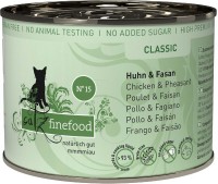 Photos - Cat Food Catz Finefood Classic Canned Chicken/Pheasant 200 g 