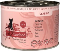 Cat Food Catz Finefood Classic Canned Poultry  200 g 12 pcs