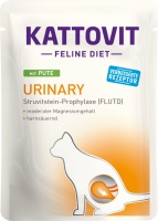 Cat Food Kattovit Urinary Pouch with Turkey 