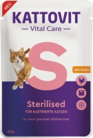 Photos - Cat Food Kattovit Vital Care Sterilised Chicken  12 pcs