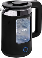 Photos - Electric Kettle KITFORT KT-6171 2200 W 1.8 L  black