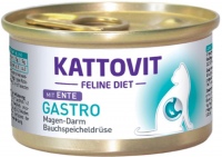Cat Food Kattovit Gastro Canned with Duck 
