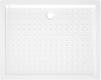 Photos - Shower Tray VidaXL Shower Base Tray with Dots 100x80 148897 