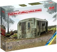 Photos - Model Building Kit ICM Truck box of military vehicle (KUNG) (1:35) 